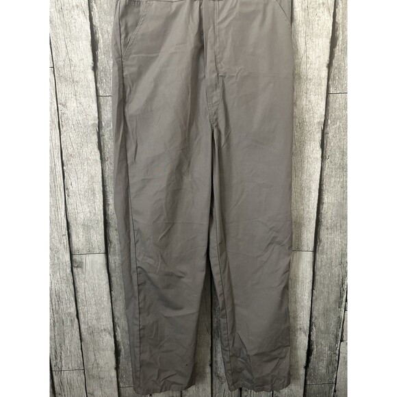 Dickies Men Short Sleeves Coverall Sz Medium Gray Street Work Stain Release - Picture 2 of 5